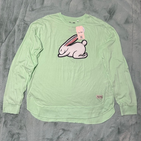 August Bleu bunny long sleeve shirt size 2XL - Picture 2 of 4